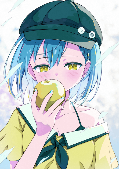 青いリンゴ